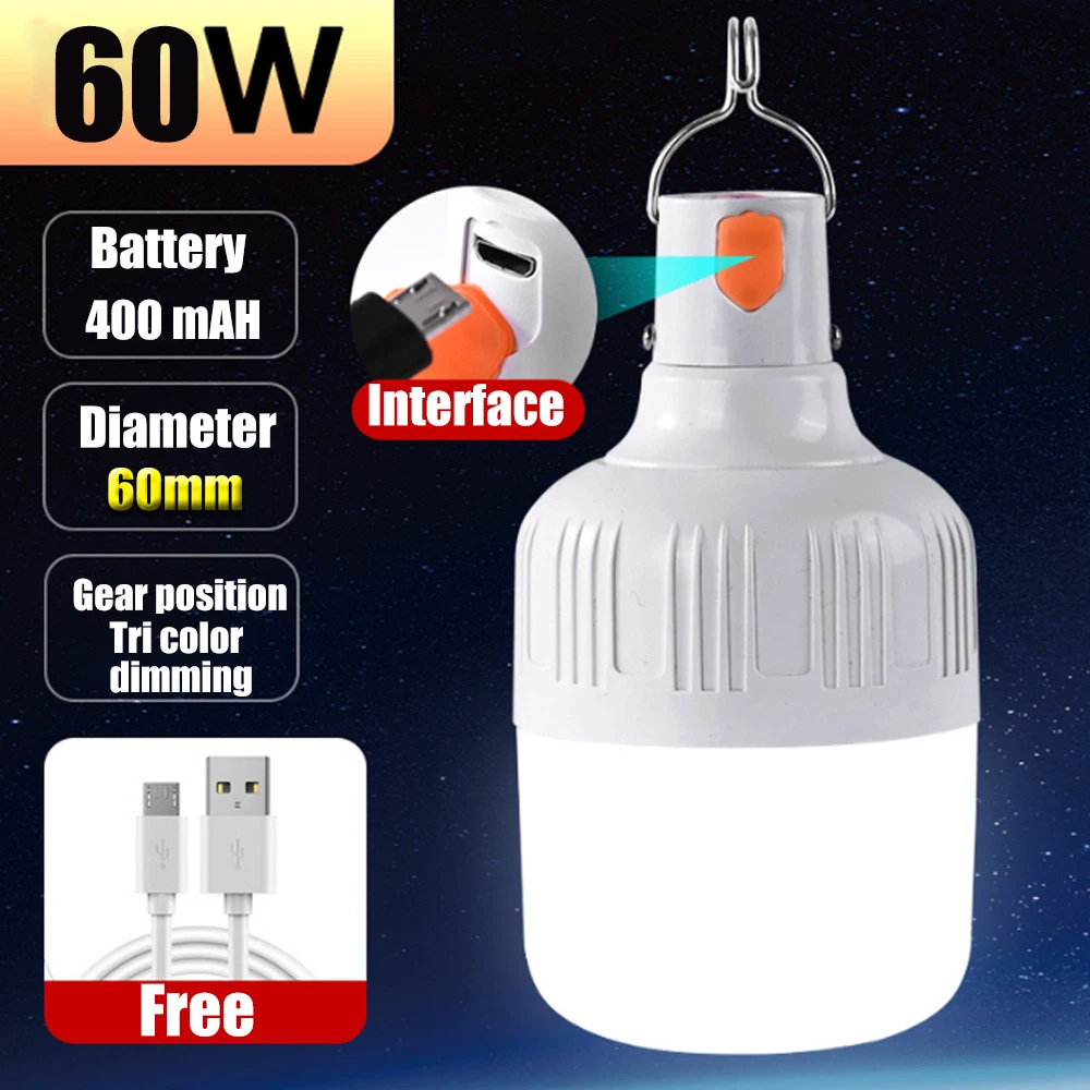 Rechargeable LED Indoor Outdoor Emergency Lights 1-8pcs