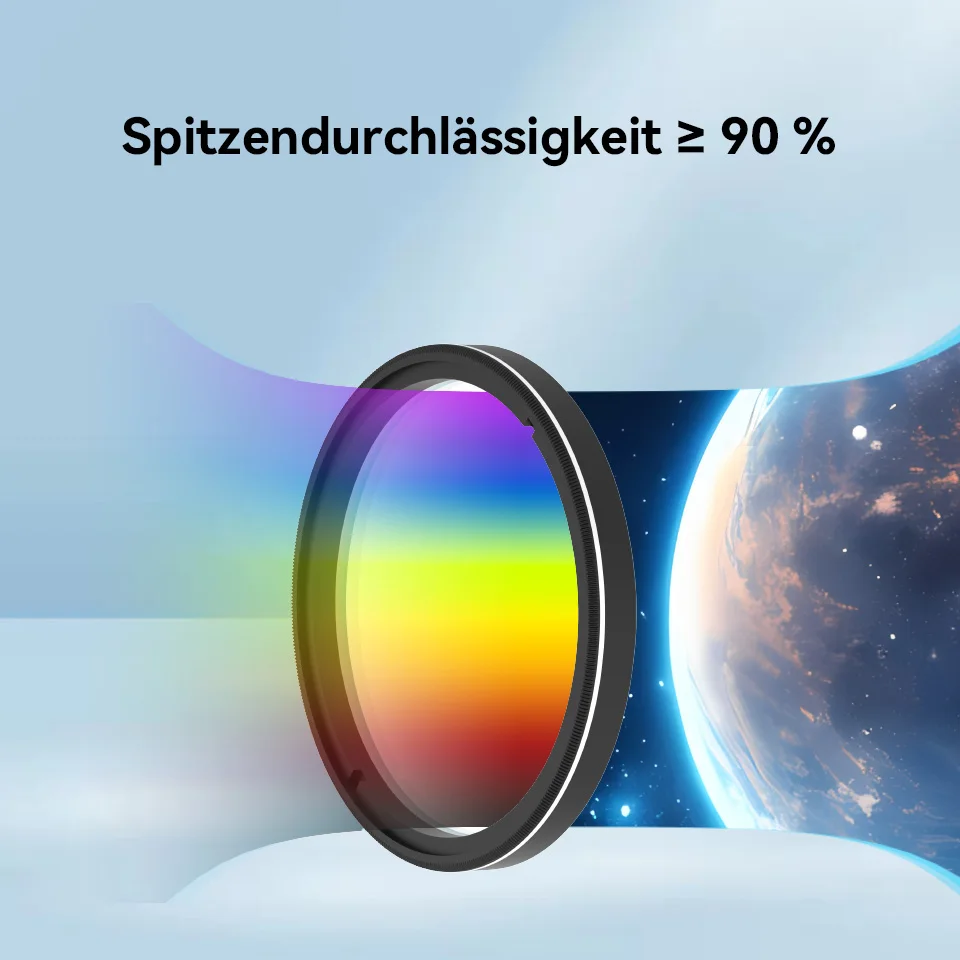 Svbony SV227 2/1,25-Zoll-Filter 5nm H-Alpha SII-CCD OIII-CCD Schmalbandfilter für Astronomie-Teleskope, Tiefraum- und Planetenfotografie – Detail 7