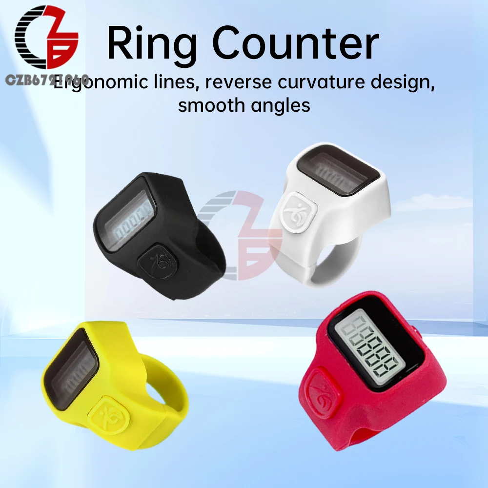 รูปสินค้า เคาน์เตอร์นับครั้งอิเล็กทรอนิกส์ LED จับเวลา คลิกนิ้วมือ
