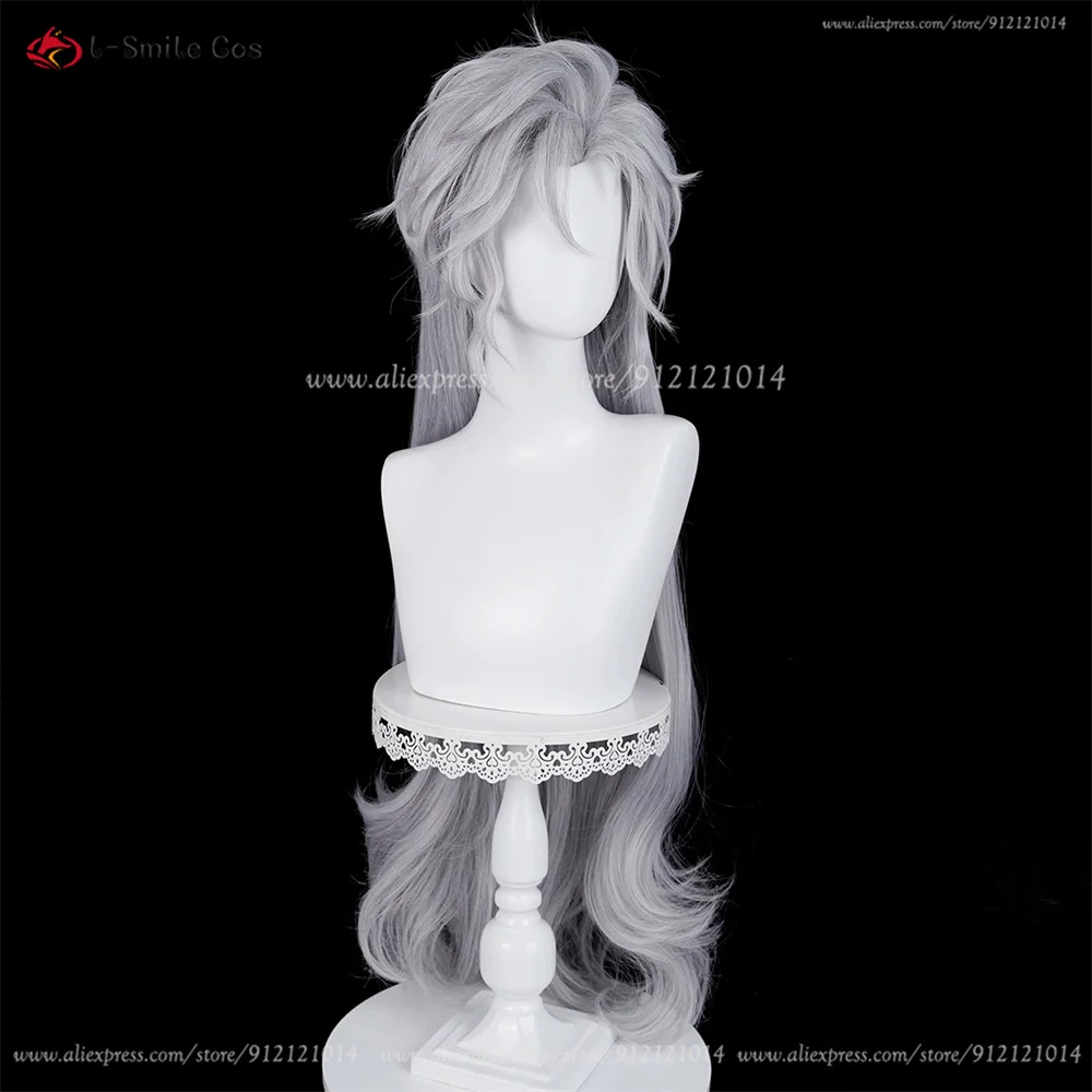 Long Hair Rafayel Xavier Sylus Zayne Caleb Cosplay Perücke für Damen und Herren, hitzebeständig, synthetisch, Halloween 54