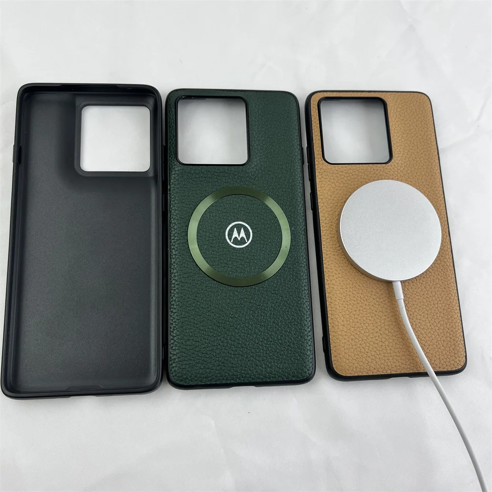 Litchi Texture Magnetic Hard Cover Case