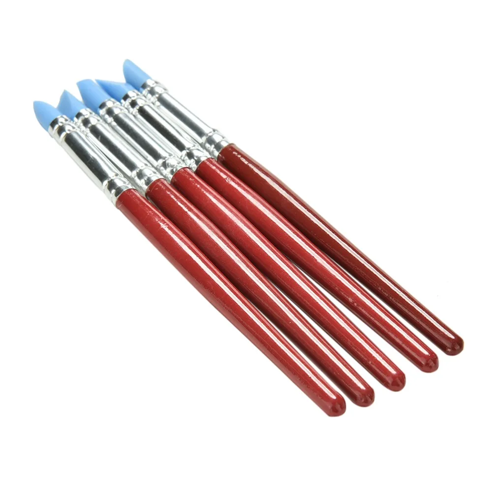 Silicone Brushes for Resin 5pcs Clay Sculpting Tool Set Silicone Head  Sculpture Tools Shapers Accessory