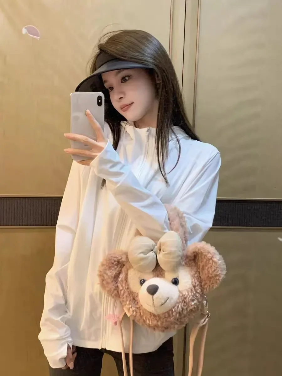 Breathable Sun Protection Jacket High SPF Cooling Quick Dry UV Skin Coat Ultra Thin Outdoor Wear