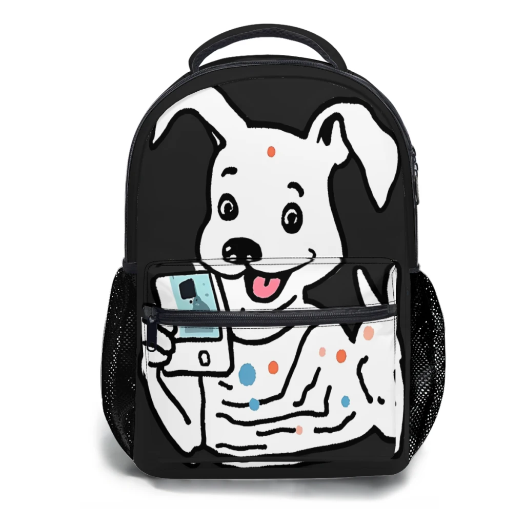 thumbnail image 1 of Mochila Escolar Ligera Yangshaomei Estampado Divertido Perro Anime, 1 of 4
