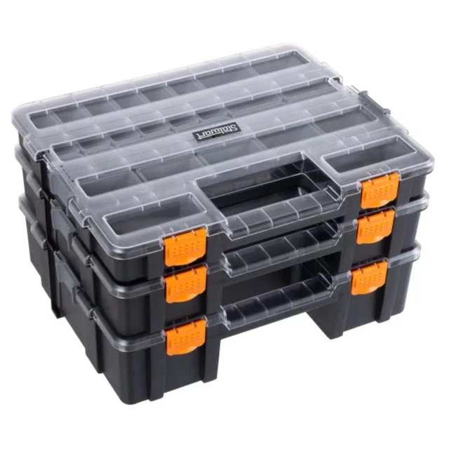Tool Box Organizer - 3-in-1 Portable Parts Organizer with 52 Customizable  Compartments to Store Hardware, Craft Supplies - AliExpress