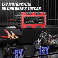 6V/12V 1.5A Smart Charger Car and Motorcycle Battery Charging Unit for Car Truck Boat SUV Lead-Acid AGM GEL Batteries - Image 3