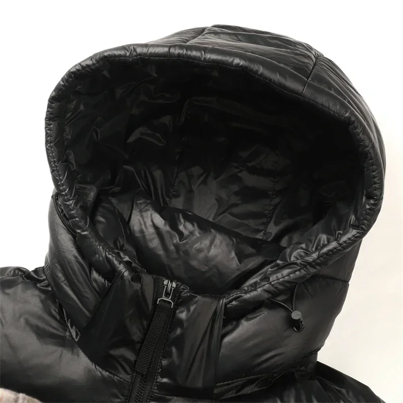 New Hooded Black Gold High-end Puffer Jacket Winter Fashion Jackets Coats Men Clothing Doudoune Homme Ropa Hombre Chaquetas