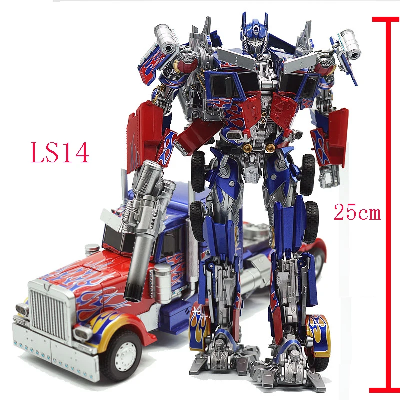 

Transformation Toys Optimus AOYI BMB LS14 Action Anime Figurine LS15 OP Star Elder Aircraft Skyfire Combination Robot Model Gift