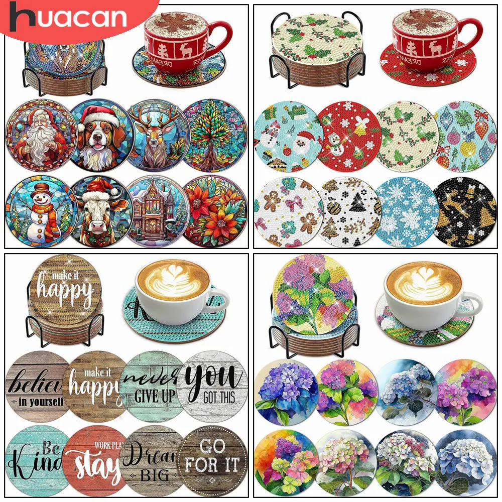 

HUACAN горка алмазная живопись аксессуары мультфильм вышивка Рождество животное цветок ручной работы искусство домашний декор