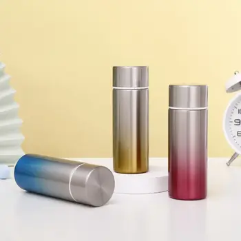 Mini tasse thermique en acier inoxydable, d'extraction de poche étanche, tasse à café de voyage, bouteille d'eau isolée légère, mode, 120ml 1