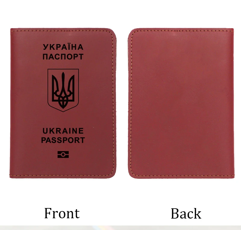 Handgefertigte Ukrainische Reisepasshülle Aus Echtem Leder_voghion.com