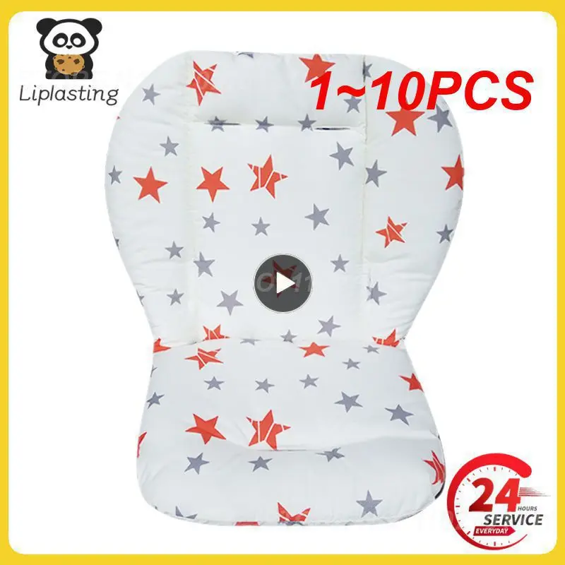 

1~10PCS Baby Stroller Seat Pad Universal Baby Stroller High Chair Seat Cushion Liner Mat Cotton Soft Feeding Chair Pad Cover