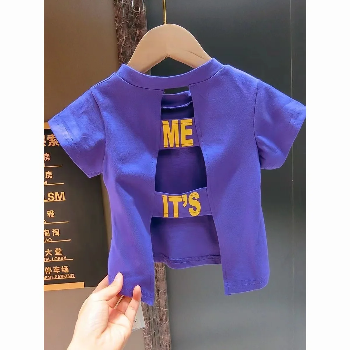 Children's Clothing Children's T-shirt Summer Boys and Girls Korean Version Short Sleeved T-shirt Baby Short Sleeved T-shirt