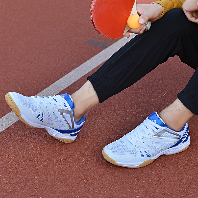Men's Badminton Table Tennis Shoes Light Breathable Female Outdoor Sports Light Runing Anti-twish Design Professional Volleyball