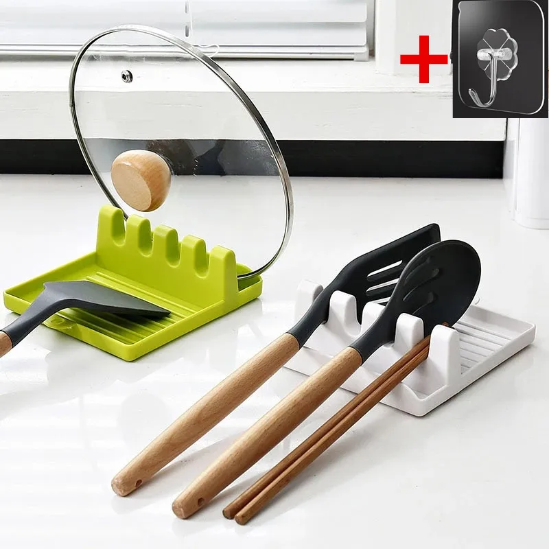 Kitchen-Spoon-Holders-Fork-Spatula-Rack-Shelf-Organizer-Plastic-Spoon ...