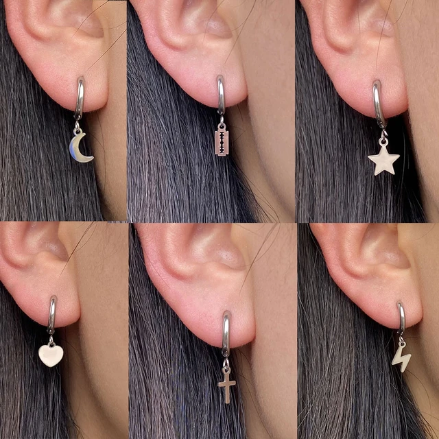 Silver Daisy Flower Earrings , Dangle Earrings , Wire Crochet , Feathe -  Yooladesign