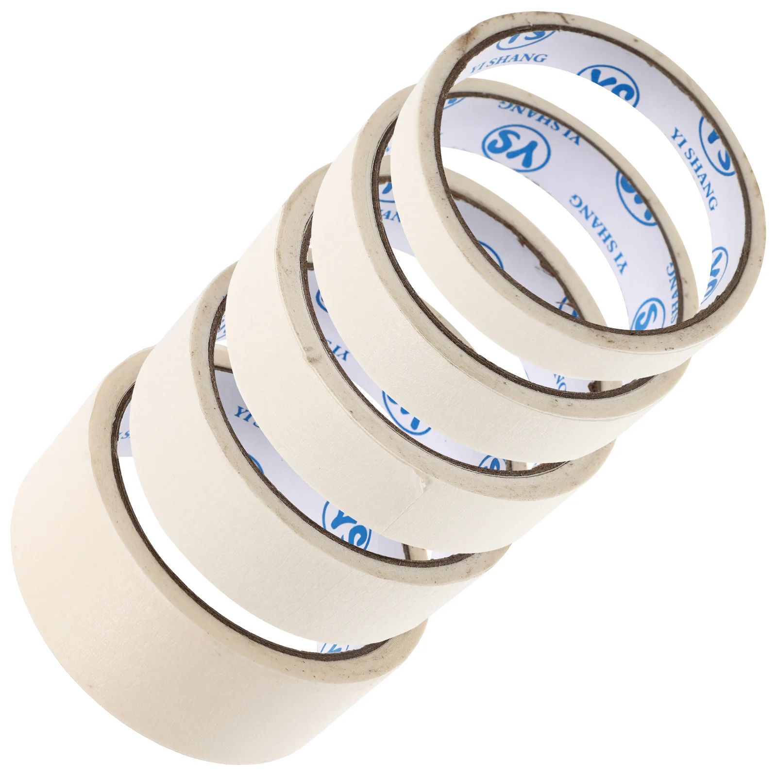 

5 Rolls Tape Masking Acid Free for Matting Pictures Paper Crafts Writable Tapes White Drawing Adhesive