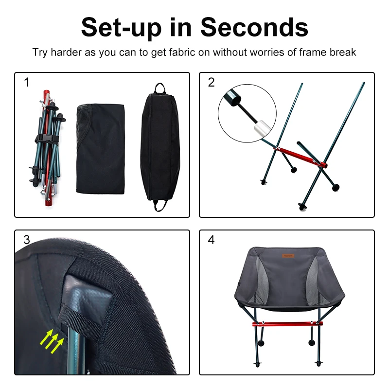 Ultralight Folding Camping Chair 4