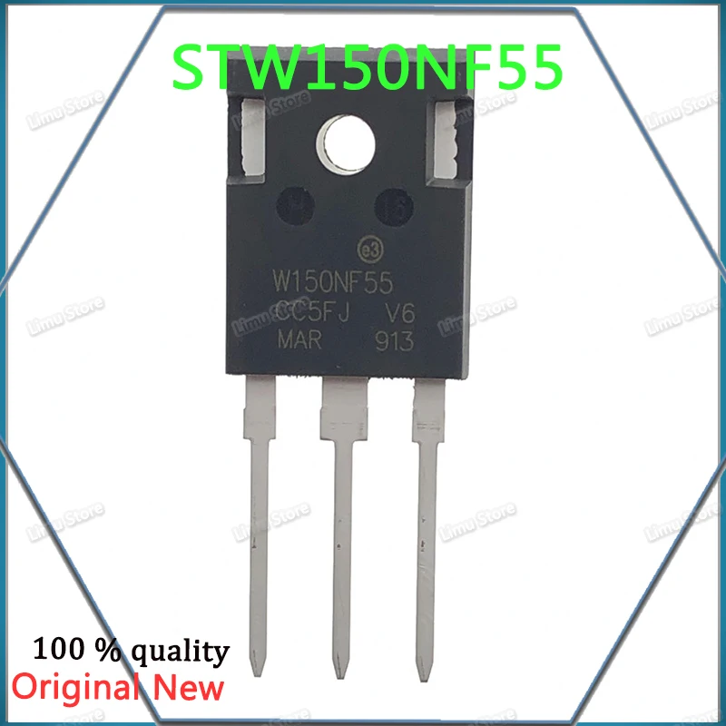 5pcs-20 개/몫 STW150NF55 W150NF55 -247 MOS FET 150A/550V 고출력 브랜드 뉴 오리지널