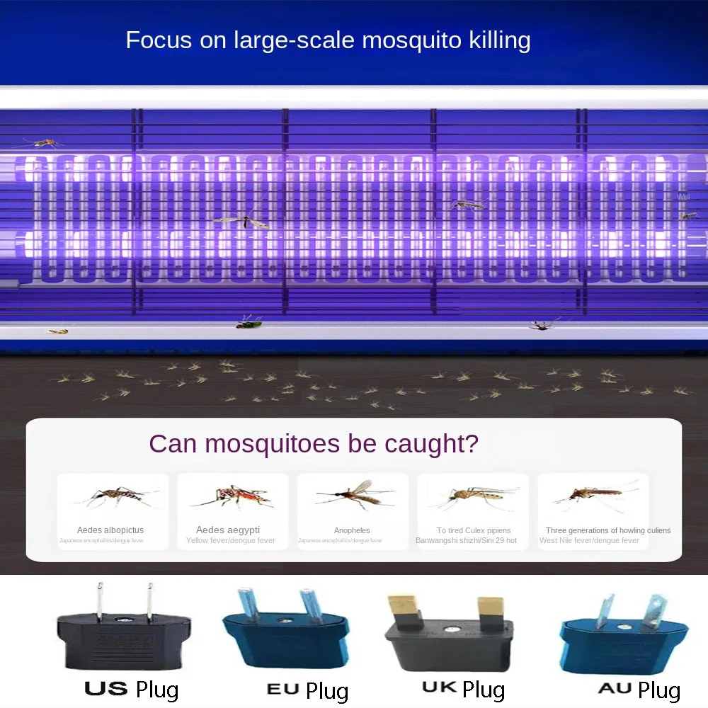 30W 40W 50W Photocatalyst Mosquito Fly Killer Lamp New Home Bedroom UVA Mosquito Repellent LED Light Mute Trap Lamp mosquito killer lamp mosquito lamp