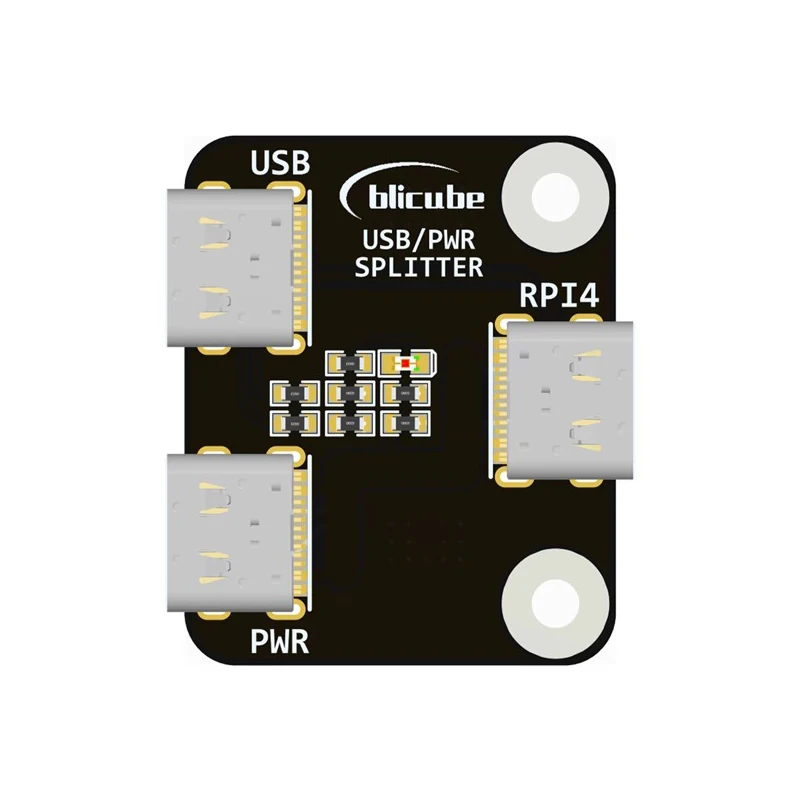 Dual Output USB Power Splitter with HDMI-Compatible Interface