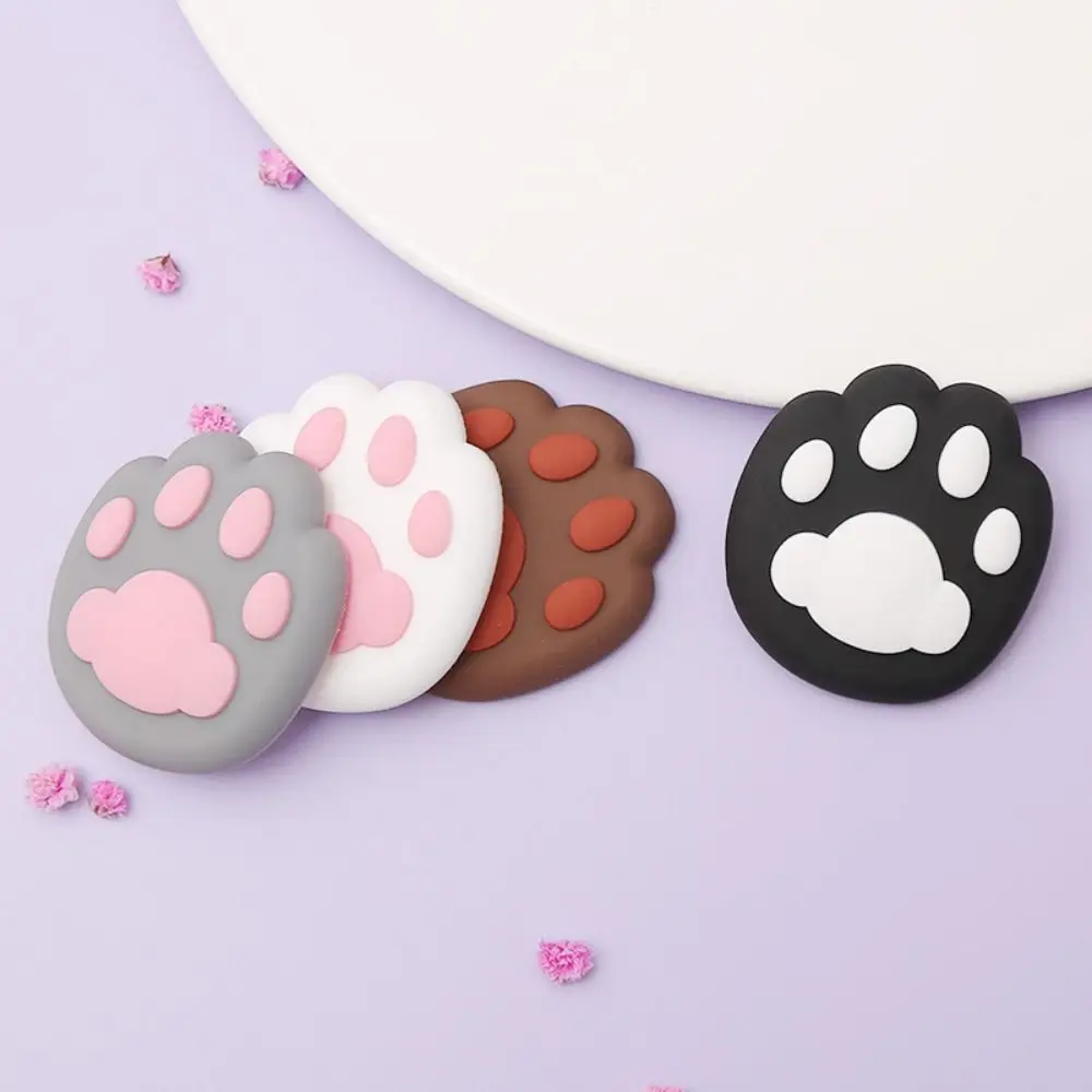 2Pc Cartoon Silicone Door Stopper Crash Pad Wall Protector Decor Cat Claw Door Stops Handle Bumper Guard Anti-slip Shockproof door stopper silicone door stopper door stopper bumpers silicone rubber bumpers