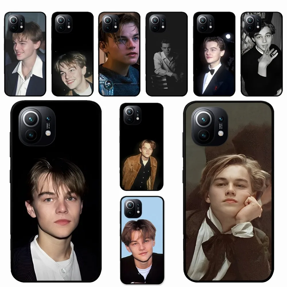 

L-Leonardo CaprioS young Phone Case For Xiaomi Mi 5X 8 9 10 11 12 lite pro 10T PocoX3pro PocoM3 Note 10 pro lite