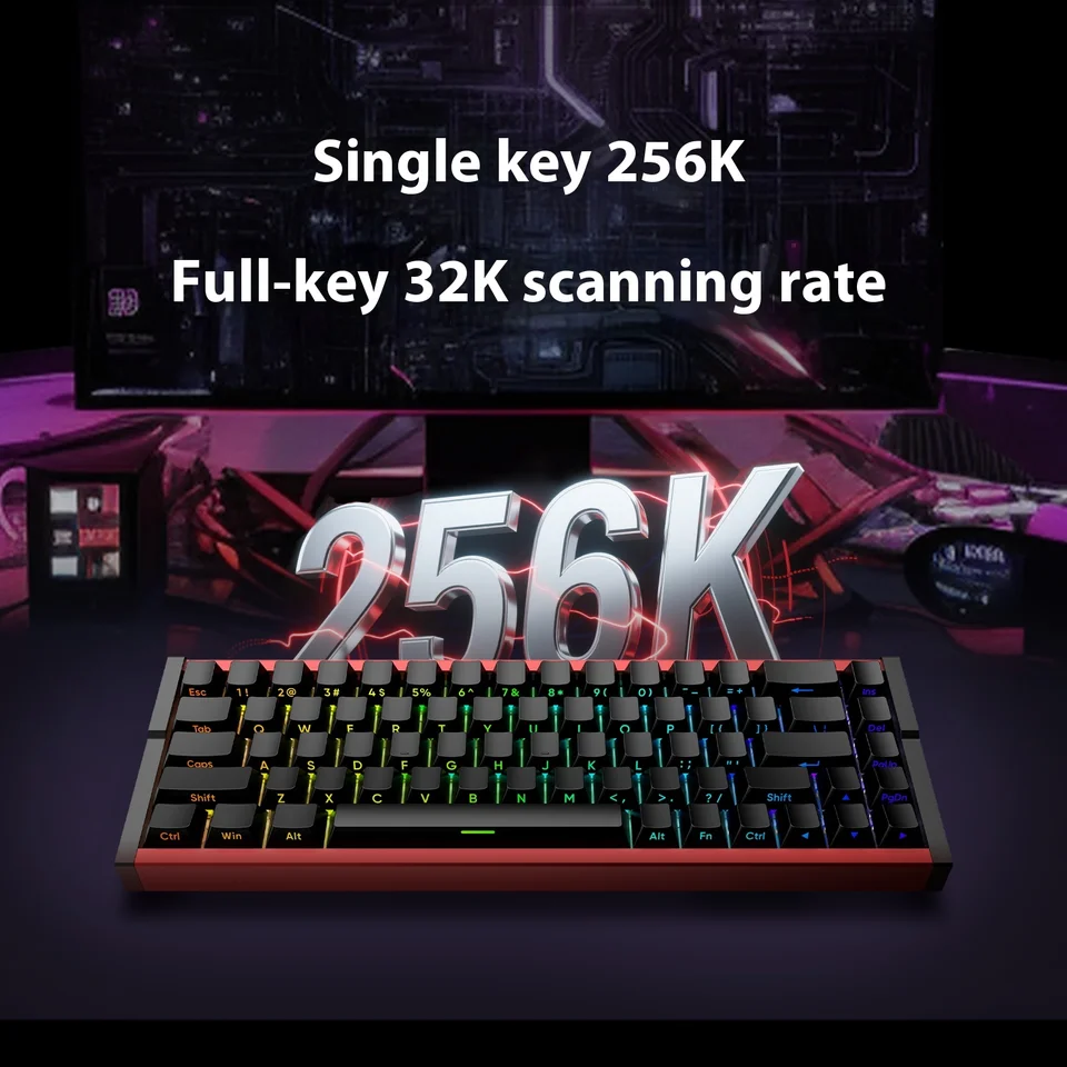 Irok MG68 ACE W 磁気スイッチキーボード 3 モードアルミメカニカル