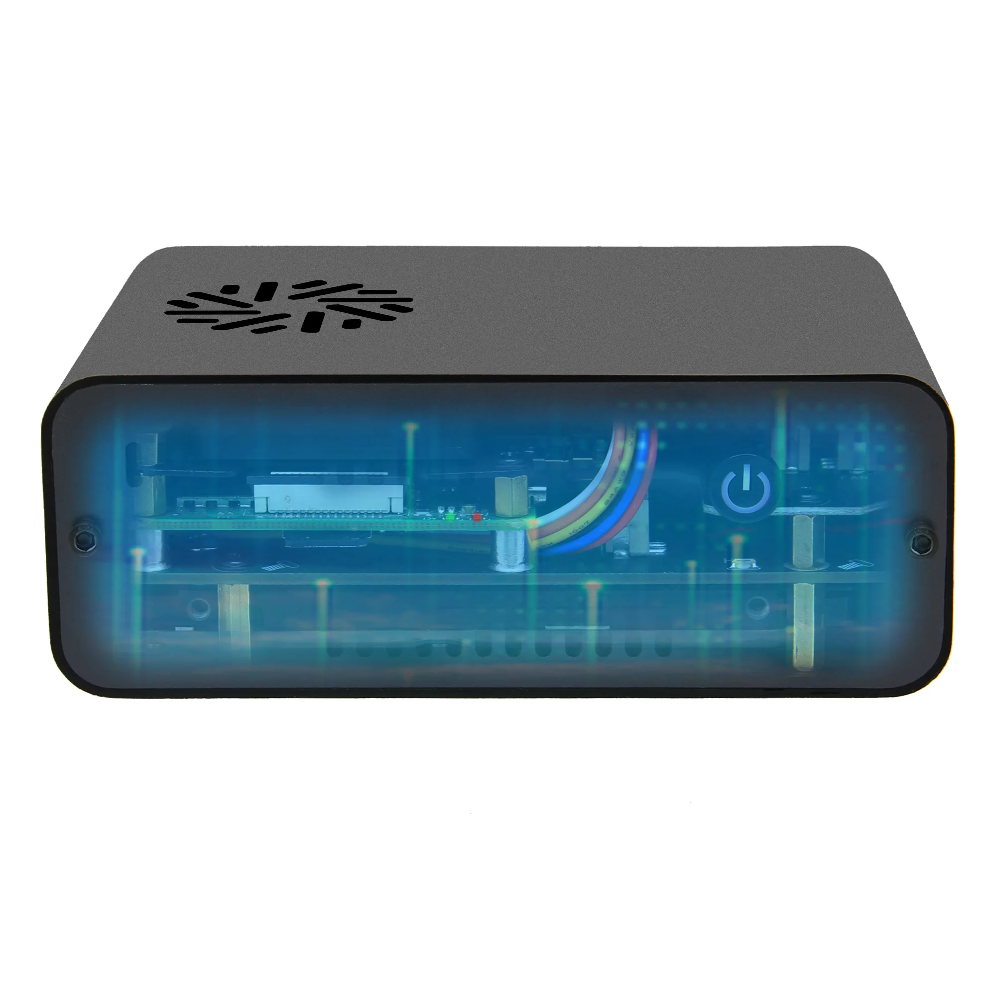 Raspberry Pi 4モデルb,naspi,2.5インチ,sata hdd/ssd,シールド,金属