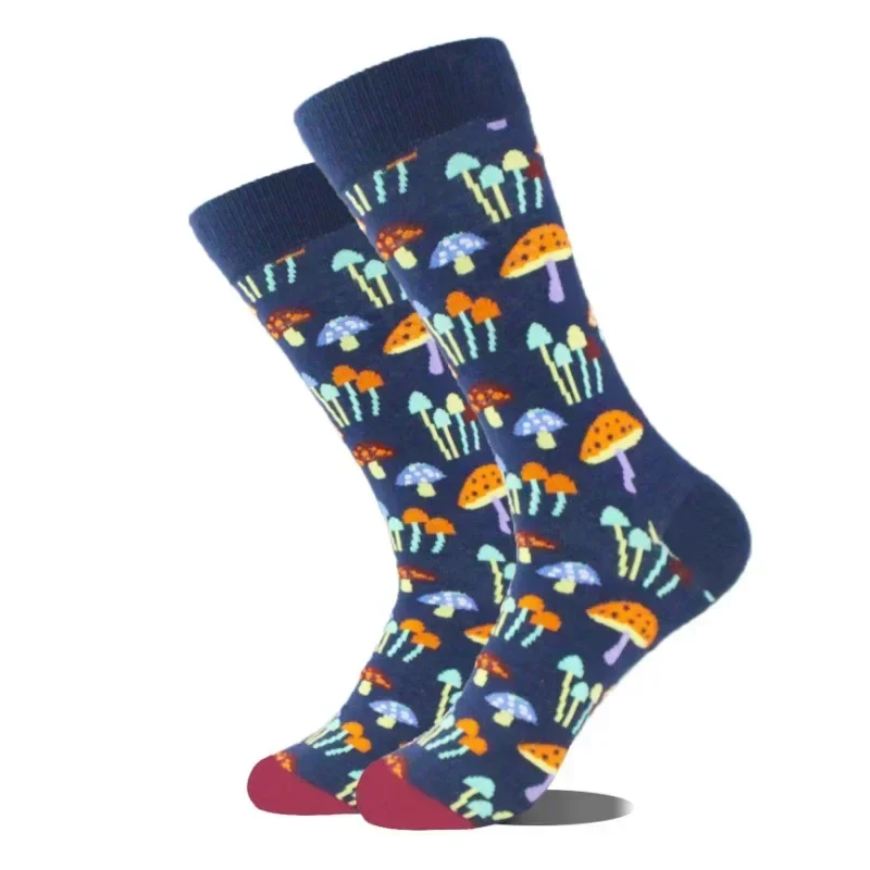 Animal Novelty Socks With Alien Dinosaur Pug Panda Flamingo Cactus Skateboard Print For Men Women Unisex EU 37-44