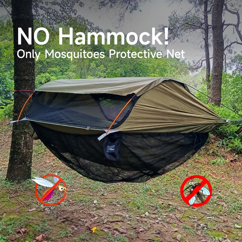 Bottom Mosquito Net for Hammocks Detachable Lightweight Hammock Bug Netting Fast and Easy Set Up Fits All Camping Hammocks