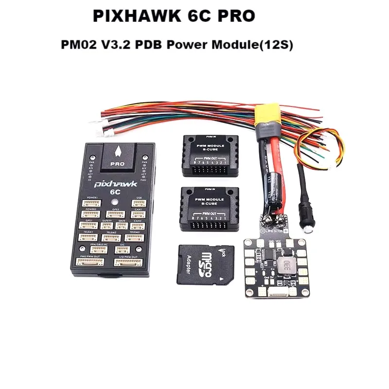 PIXHAWK 6C PRO FMUV6C Ardupilot PX4 32 Bit Flight Controller Autopilot with 4G S