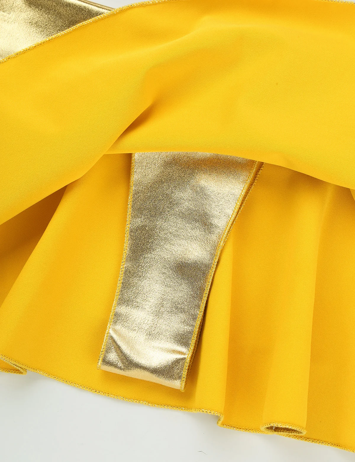 Clubwear Short Summer Women Mini Sexy Skirts Metallic Bodycon High Street Pleated Bottoms Pole Dance Raves Festivals Costume 5