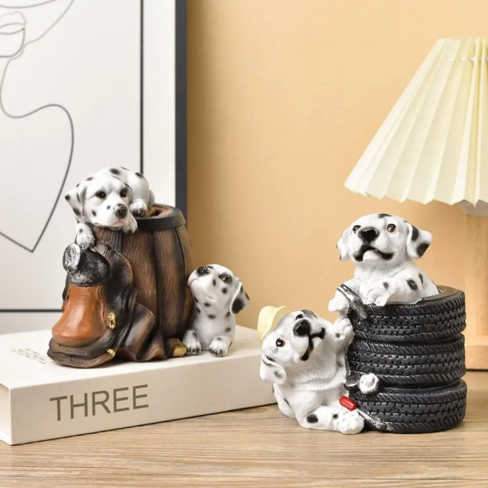 Cute Savings Tank Dog Piggy Bank Decorative Openable Zodiac Dog Ornaments Cartoon Large Capacity Animal Saving Box Kid Toy