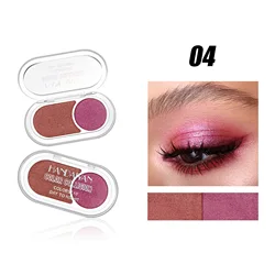 Enchanted Glitter Eyeshadow Palette - Blue & Green Matte - Shimmer Pigments (04)