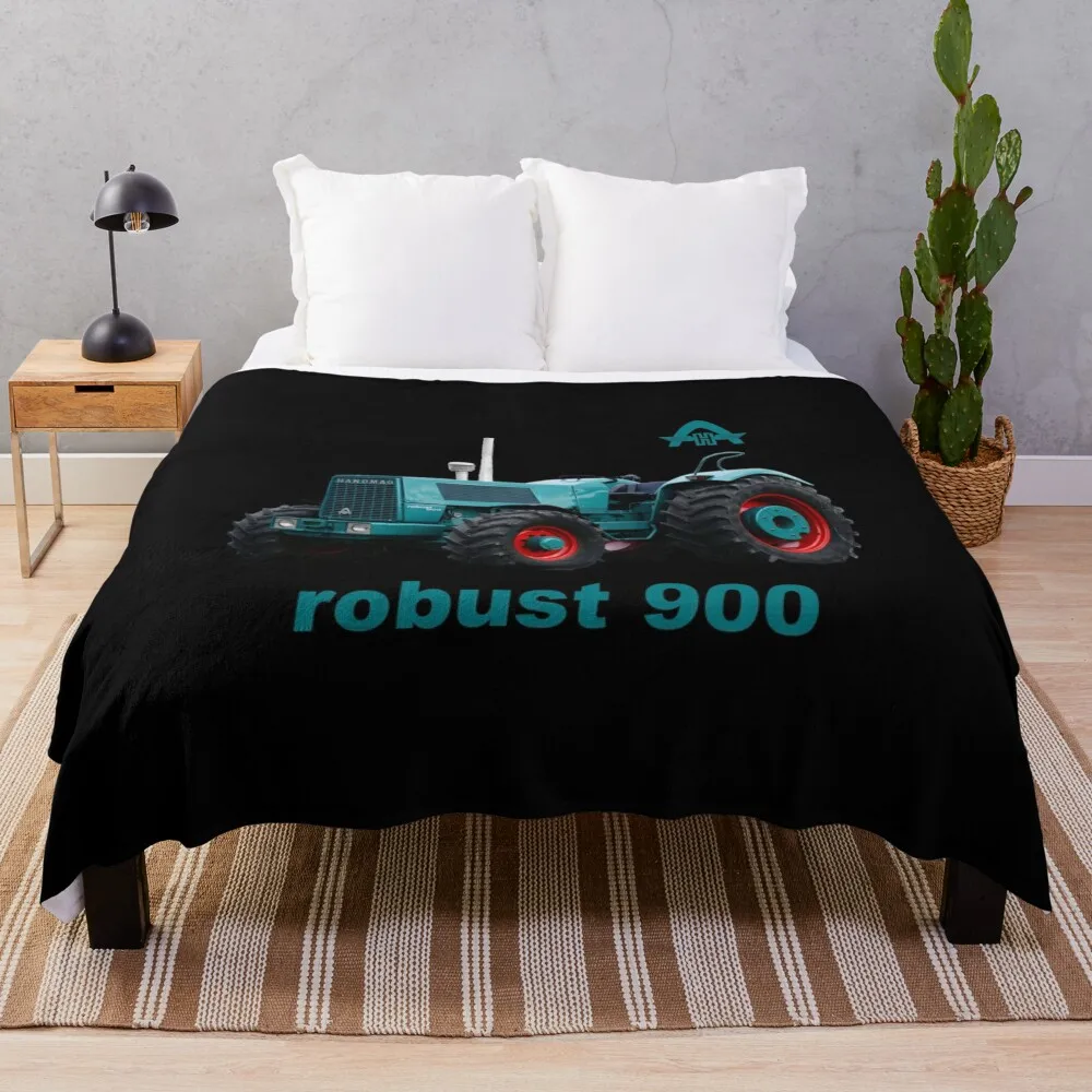 

Hanomag Robust 900 tractor Throw Blanket Decoratives Hairys Blankets