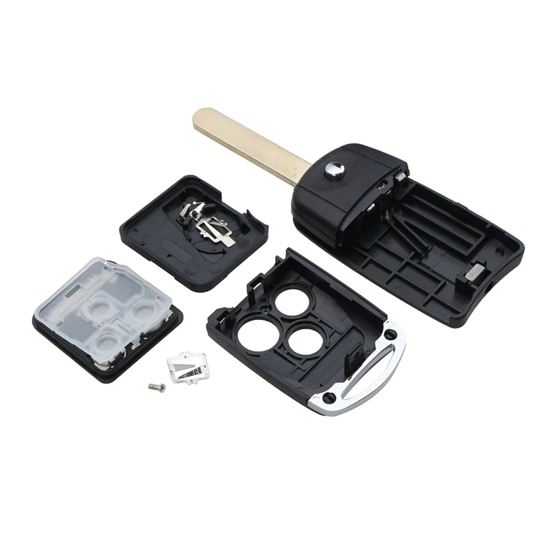Auto-Fernbedienung Schlüsselanhänger Shell Case Folding Flip 3 Tasten für Honda/Civic/Accord Jazz CRV HRV Auto Schlüssel Fernbedienungen Steuerung – Detail 7