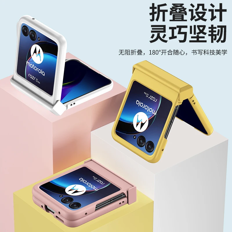 Slim Ultra Thin Hard Protective Case with Tempered Glass - Enhanced Hand Feel Solid Cover
