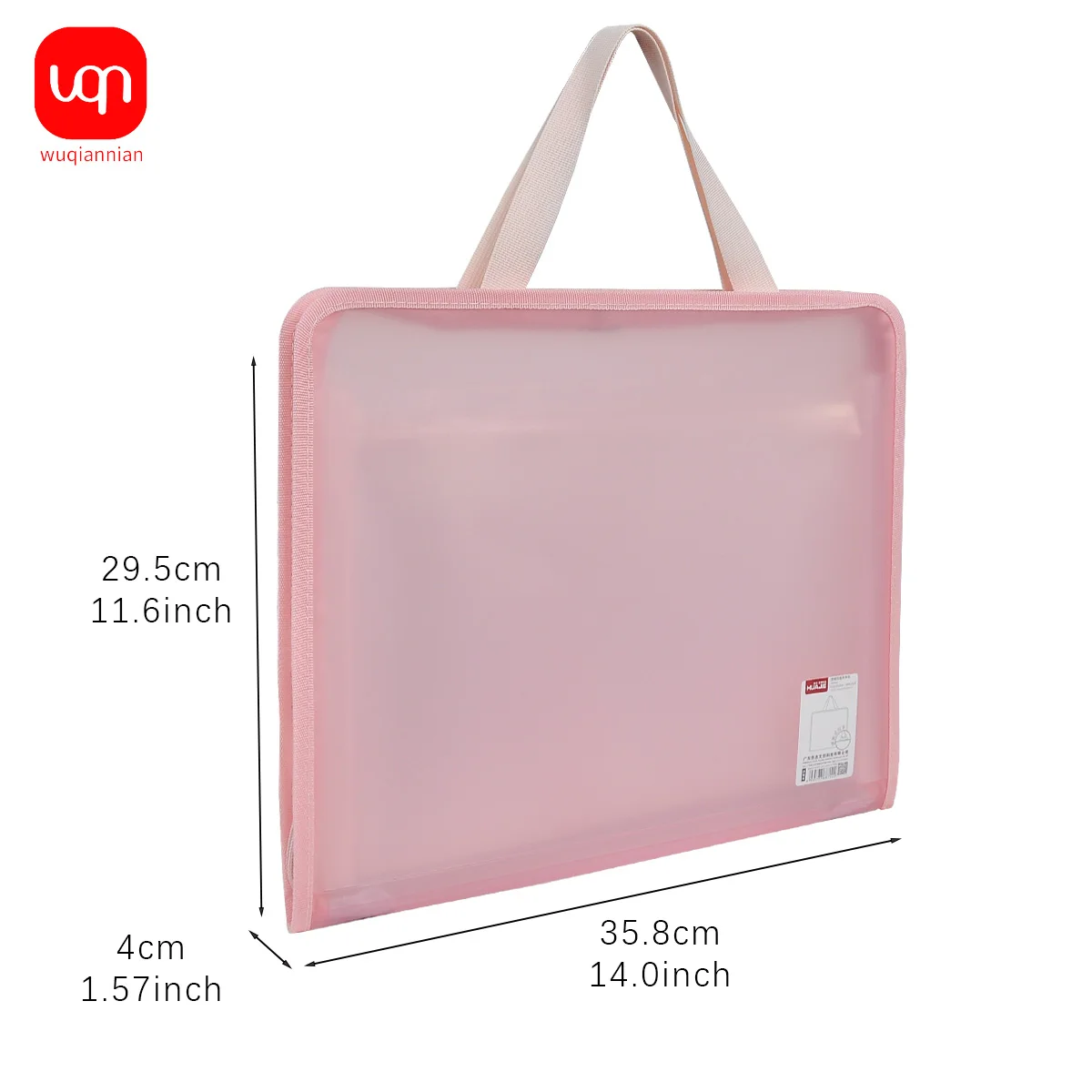 File Bag Simple Organ Bag 13 cell A4 portable vertical organ bag paper and storage folder bag vertical style tote bag student supplies