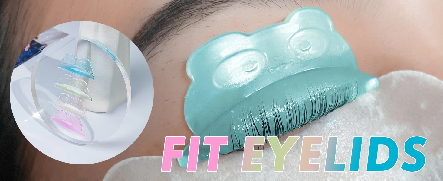 Description Picture 5 of itemLibeauty 4 Pairs Eyelash Lifting Kit Silicone lamination Pad Reusable Eyelash Perm Rods 3D Eyelash Curler Accessories Tools