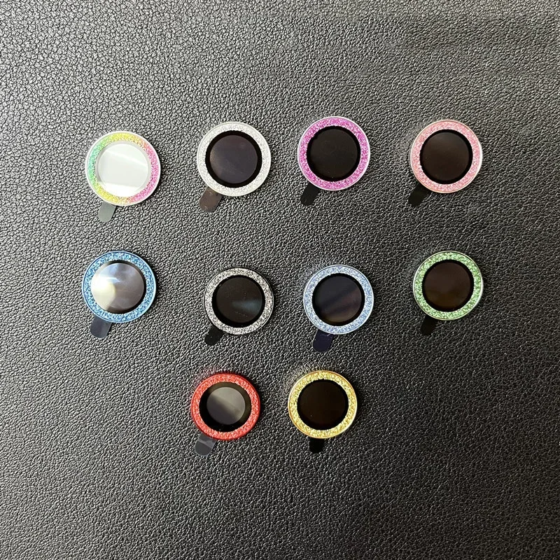 Pellicola Salvaschermo In Vetro Temperato Per Obiettivo Della Fotocamera Diamond Per Oppo Findn 2 Flip Metal Protector Ring Camera Lens Cover Film Gla