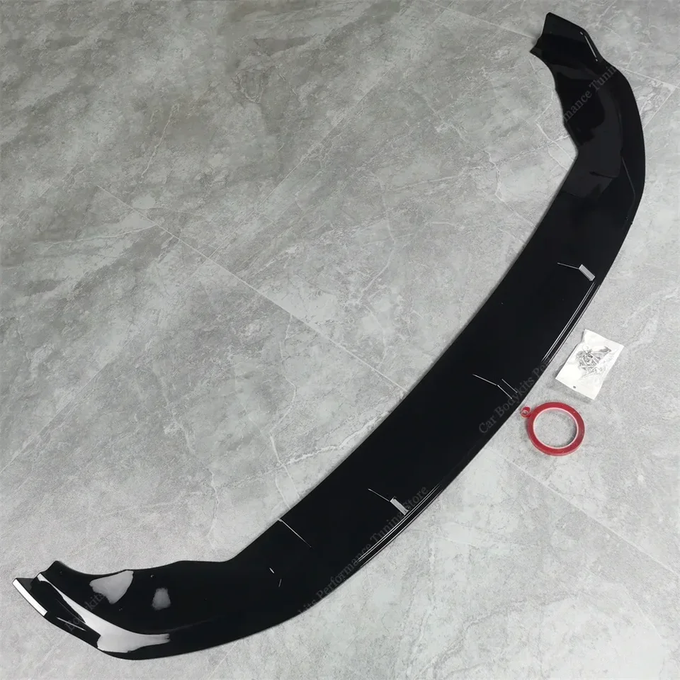Diffuseur (lip) Avant Pour BMW Série 2 F44 (2020+) - Style Fibre Carbone ABS - Pour 228i, 220i, M235i Avec Pack M Sport - 11