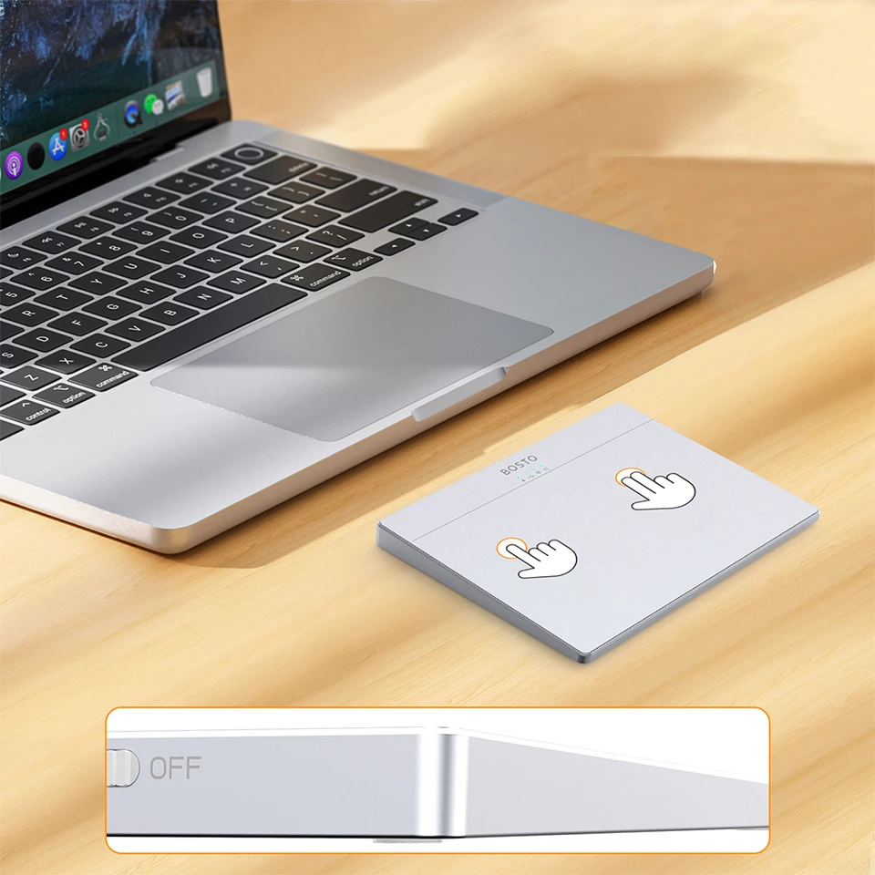 High Precision Bluetooth Touchpad Mouse for Laptops