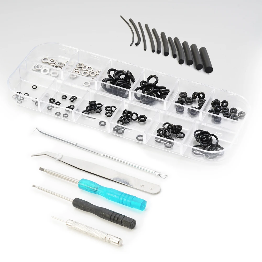 Kit Di Riparazione O-Ring Bruciatore Accendino Con 10 Tipi Di Guarnizioni In Gomma E Dispositivi Di Smontaggio Per St Dupont Ligne Gatsby Br Dunhill L