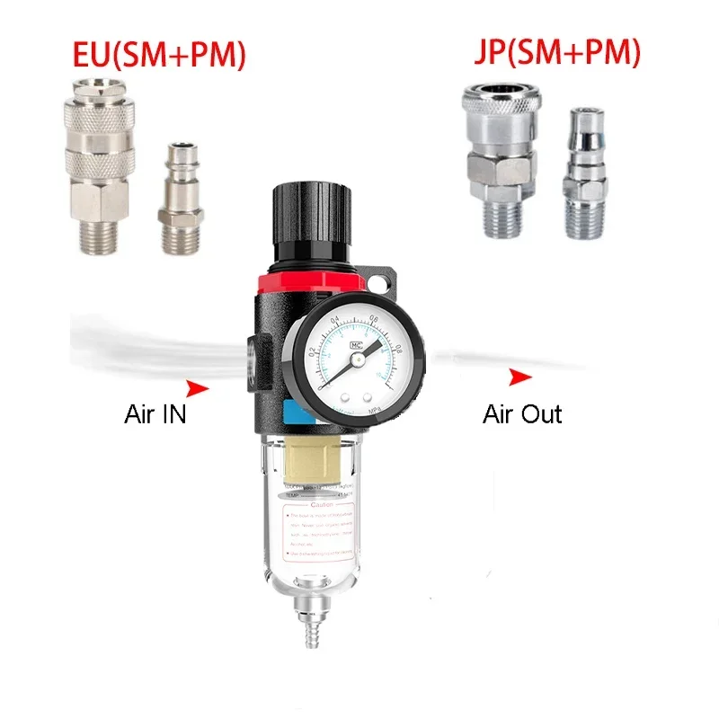 Afr-2000 1/4 Pneumatic Filters AFR2000 Filter For Air Compressor Moisture Separator Pressure Regulator Oil Water separators Unit