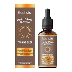 Sun - Kissed Glow Watermelon Tanning Elixir - Hydrating Bronzing Drops - 3Pcs (60ml)