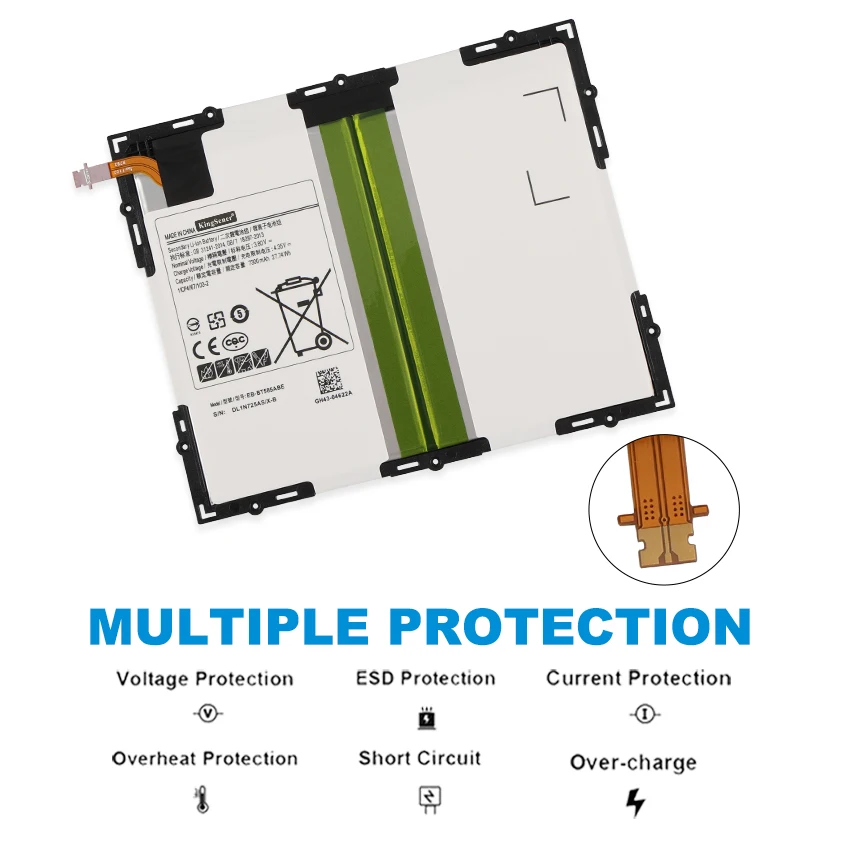 Tab A, EB-BT585ABA, SM-T580, SM-T585, SM-P580, SM-T585,