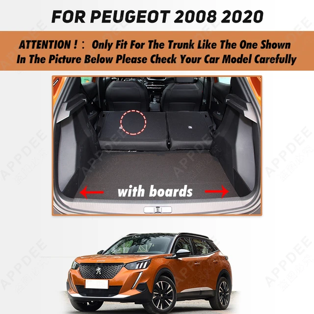 Kofferraum matte für Peugeot 3008 2014 2015 2016 2017 benutzer definierte  Autozubehör Auto Innendekoration - AliExpress