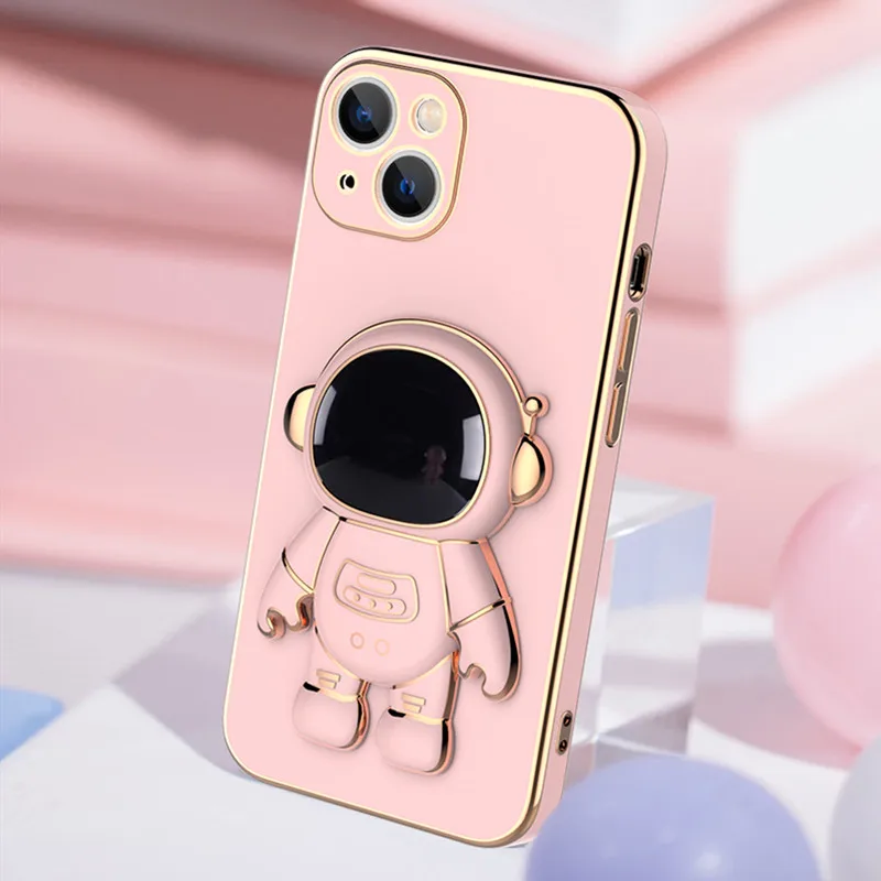 Astronaut Stand Holder Phone Case with Kickstand and Durable Design