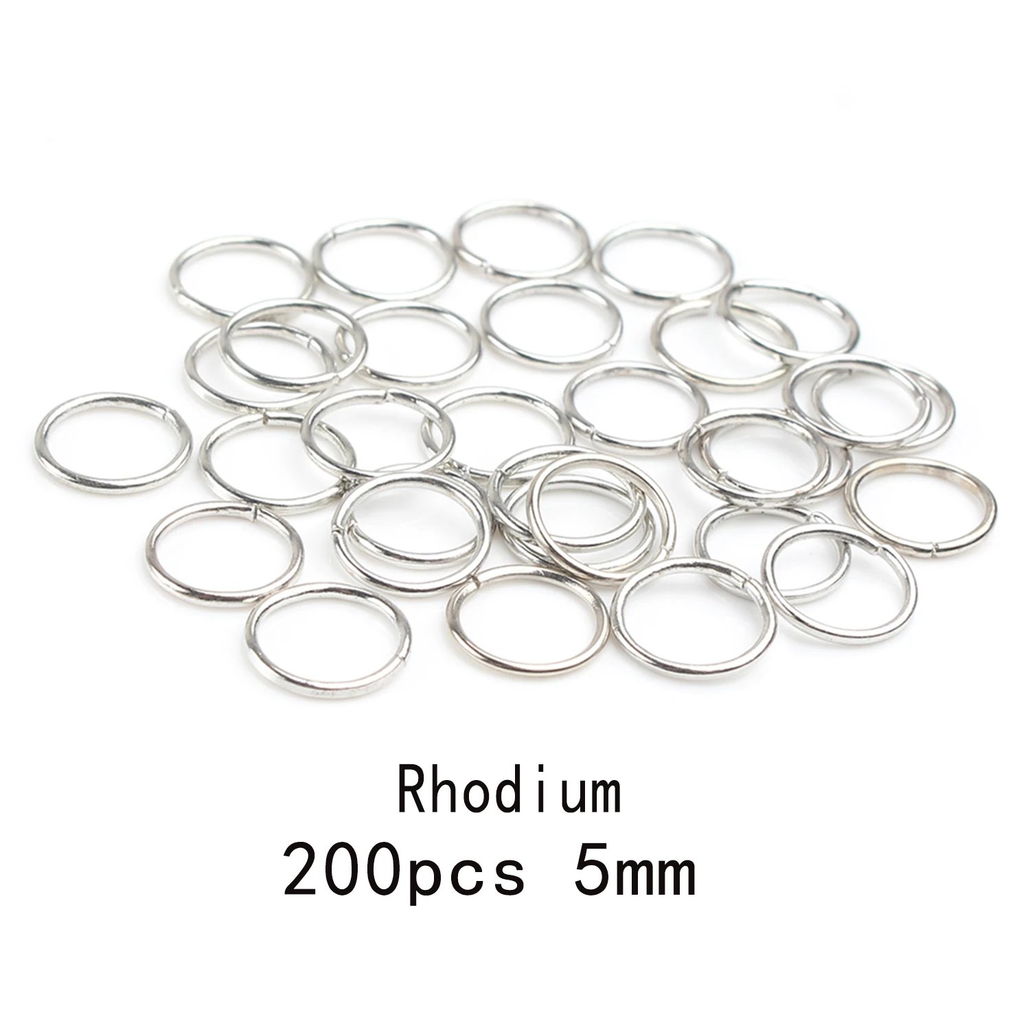 3-12mm Gold Silber Kupferfarbene Spaltringe Verbinder Schleifen Offene Biegeringe Metall Für Diy Schmuckherstellung Zubehör – Detail 31